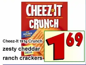 Zesty Cheddar Ranch Crackers