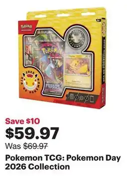 Best Buy Pokemon TCG: Pokemon Day 2026 Collection offer