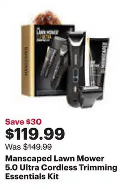 Best Buy Manscaped Lawn Mower 5.0 Ultra Cordless Trimming Essentials Kit offer