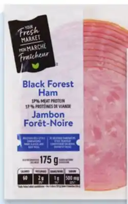 Walmart Your Fresh Market sliced deli meat offer