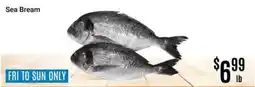 Nations Fresh Foods Sea Bream offer