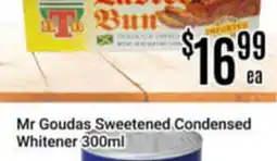 Nations Fresh Foods Mr Goudas Sweetened Condensed Whitener offer