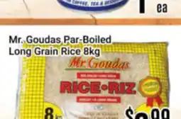 Nations Fresh Foods Mr. Goudas Par-Boiled Long Grain Rice offer