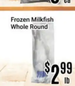 Nations Fresh Foods Frozen Milkfish Whole Round offer