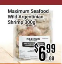 Nations Fresh Foods Maximum Seafood Wild Argentinian Shrimp offer