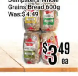 Nations Fresh Foods Dempster's Whole Grains Bread offer