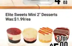 Nations Fresh Foods Elite Sweets Mini 2 Desserts offer