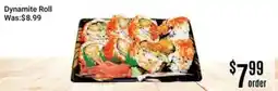 Nations Fresh Foods Dynamite Roll offer