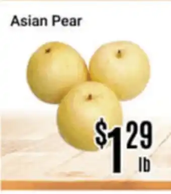 Nations Fresh Foods Asian Pear offer