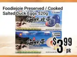 Nations Fresh Foods Foodiejoie Preserved / Cooked Salted Duck Eggs offer