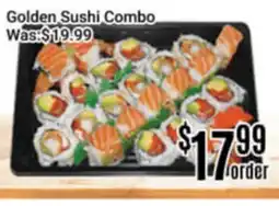 Nations Fresh Foods Golden Sushi Combo offer