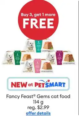 Petsmart Fancy Feast Gems cat food offer