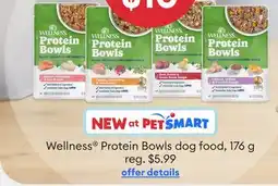 Petsmart Wellness Protein Bowls dog food offer