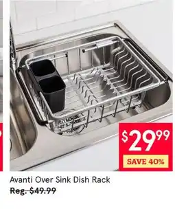 Kitchen Stuff Plus Avanti Over Sink Dish Rack offer