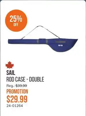 Sail Rod Case - Double offer