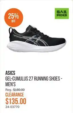 Sail Gel-Cumulus 27 Running Shoes - Men's offer