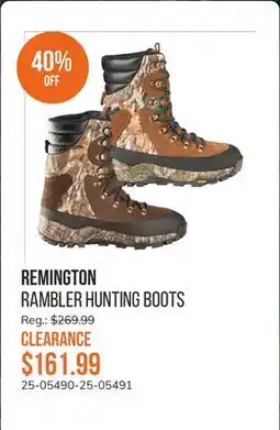 Sail Rambler Hunting Boots offer