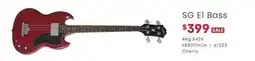 Long & McQuade Epiphone SG E1 Bass offer