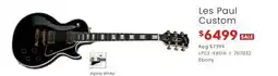 Long & McQuade Les Paul Custom offer