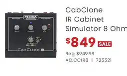 Long & McQuade CabClone IR Cabinet Simulator 8 Ohm offer