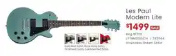 Long & McQuade Les Paul Modern Lite offer