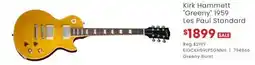 Long & McQuade Kirk Hammett Greeny 1959 Les Paul Standard offer