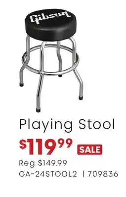 Long & McQuade Playing Stool offer
