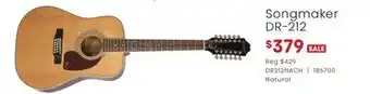 Long & McQuade Songmaker DR-212 offer