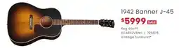 Long & McQuade Gibson 1942 Banner J-45 offer