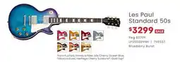 Long & McQuade Gibson Les Paul Standard 50s offer