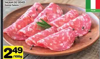 Supermarché PA SALAMI DE GÊNES | Genoa Salami offer