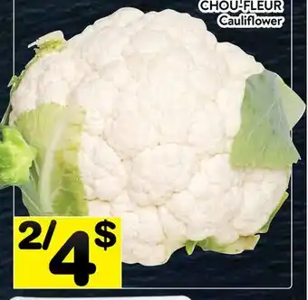 Supermarché PA CHOU-FLEUR | Cauliflower offer
