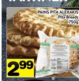 Supermarché PA PAINS PITA ALEXAKIS | Pita Breads offer