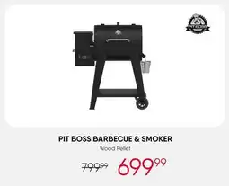 Meubles RD Pitboss barbecue et fumoir offer