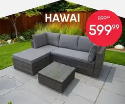 Meubles RD Hawai - Outdoor Rattan Sectional with Coffee Table - 2 pcs offer