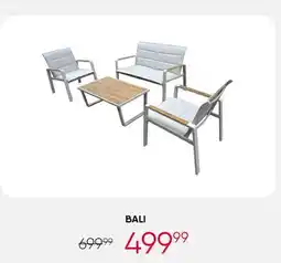 Meubles RD Bali - Outdoor Aluminum Conversation Set with Coffee Table - 4 pcs offer