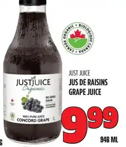 Marches Tau JUSTJUICE JUS DE RAISINS offer