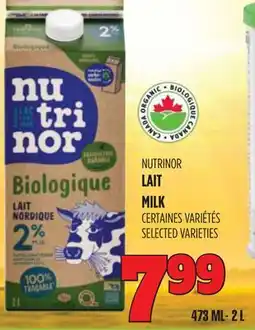 Marches Tau NUTRINOR LAIT offer