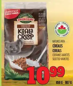 Marches Tau NATURESPATH CÉRÉALES offer