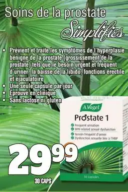 Marches Tau Soins de la prostate Simplifies offer