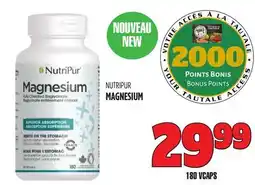 Marches Tau NUTRIPUR MAGNESIUM offer