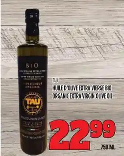 Marches Tau HUILE D'OLIVE EXTRA VIERGE BIO TAU offer