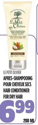Marches Tau APRES-SHAMPOOING POUR CHEVEUX SECS LE PETIT OLIVIER offer