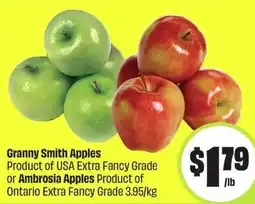 FreshCo Granny smith apples or ambrosia apples offer