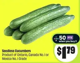 FreshCo Seedless Cucumbers offer