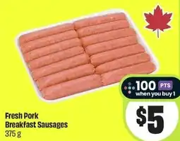 FreshCo Fresh Pork Breakfast Sausages offer