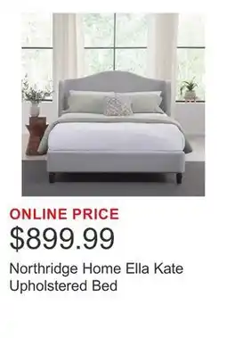 Costco Northridge Home Ella Kate Upholstered Bed offer