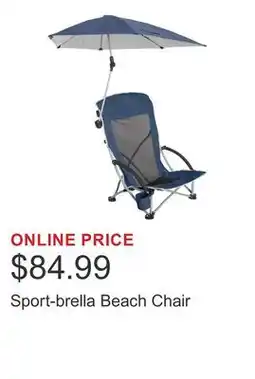 Costco Sport-brella Beach Chair offer