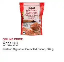 Costco Kirkland Signature Crumbled Bacon offer