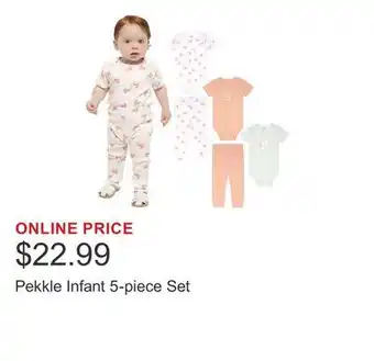 Costco Pekkle Infant 5-piece Set offer
